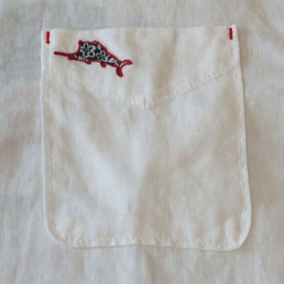 Tommy Bahama Americana Palms Linen Shirt - Picture 9 of 14